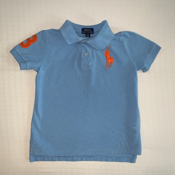 Polo Ralph Lauren Other - Polo Ralph Lauren Blue Short Sleeve Polo 4T